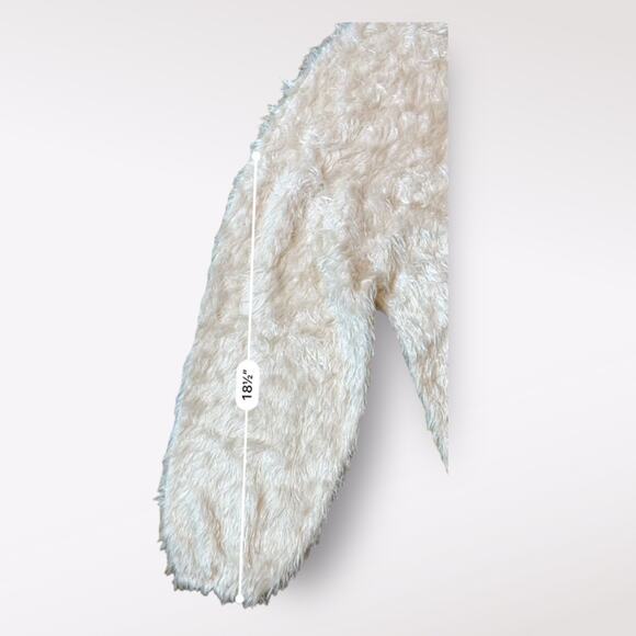 Zara Peach Furry Funky Indie Boho Long Sleeved Sweater Size S - Picture 6 of 10